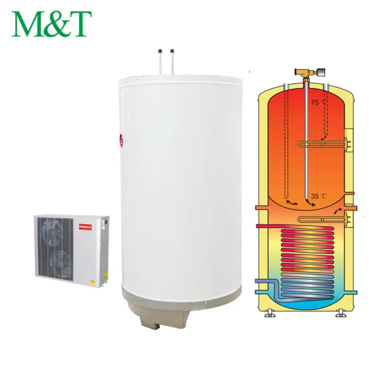 Professional manufacture air source pompa di calore buffer tank for heat pump warmepumpe hygienic tank 400l