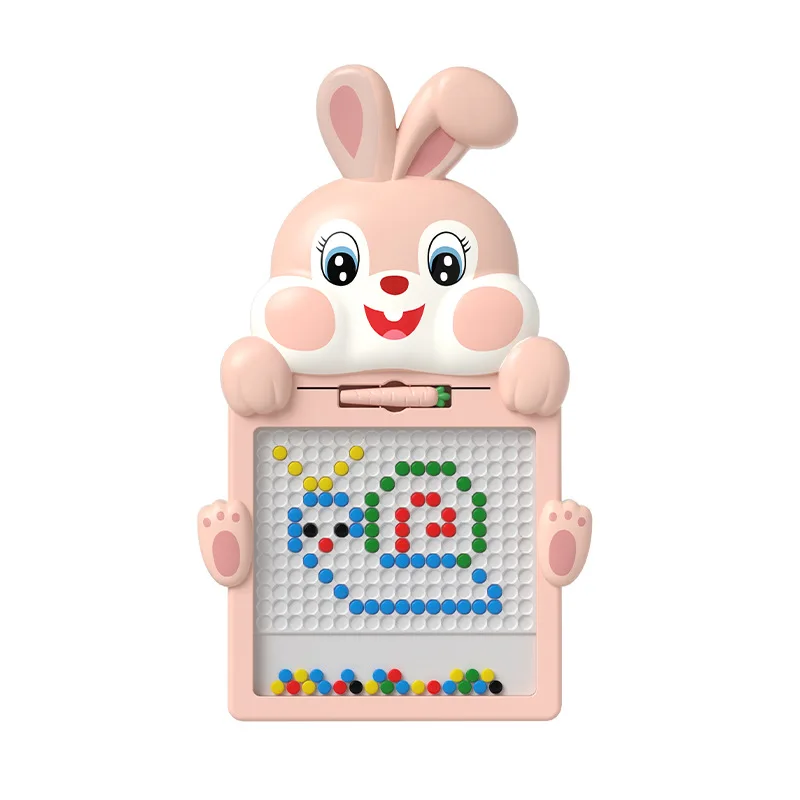 Cute Rabbit Baby Drawing Board Kids Magnet Toy Developmental Toys