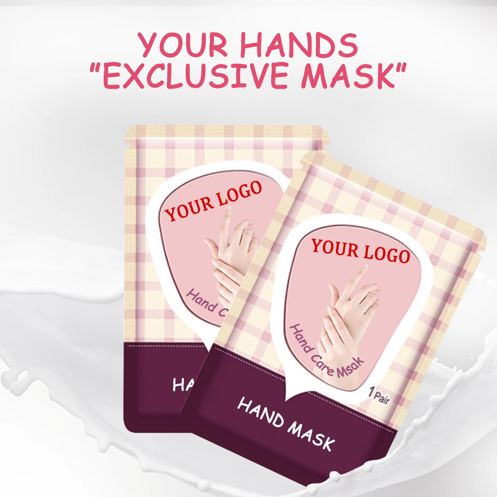 OEM Private Label Skin Care Whitening Hand Mask Hand Whitening Mask Nourishing Hand Mask