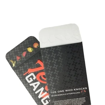 Gift Black Paper Envelope Packaging Money Gift Envelopes Recycled Custom UV Printed Luxury  Customized Size Free Stock Sample