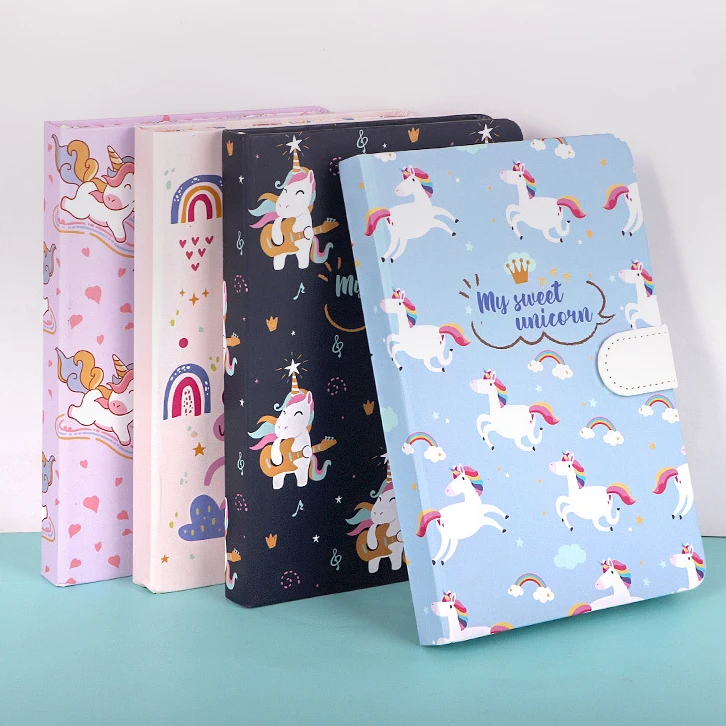 BEYOND magnet buckle journal and sketchbook,kids journal notebook for girls student with blank Page