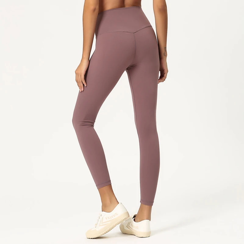 Женские Леггинсы для йоги M1903 с высокой талией, облегающие спортивные штаны для йоги до щиколотки