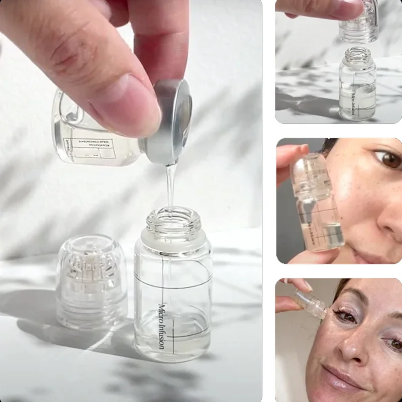 Professional Peptide Stem Cell Ampoule Microinfusion System Meso Mesotherapy Microneedling Serum Hydra Microneedling Stamp Serum
