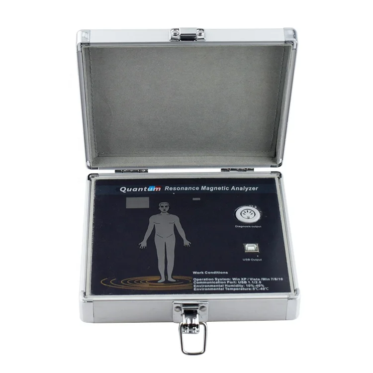 
Portable quantum resonance magnetic analyzer machine 
