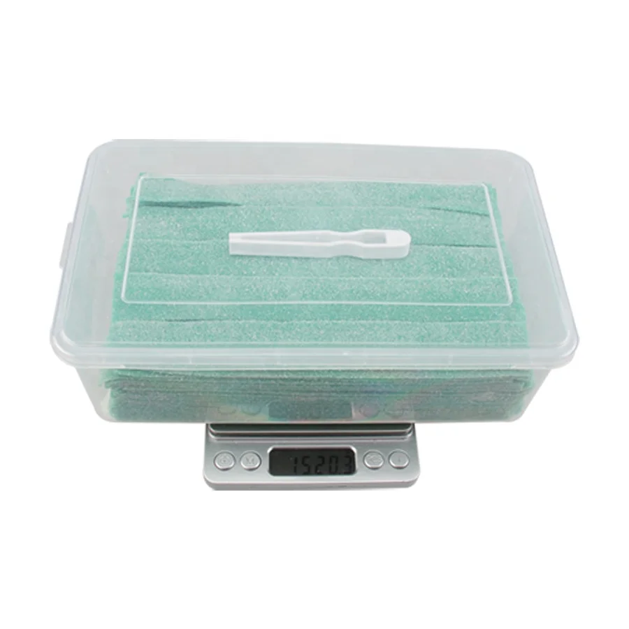 Strawberry Flavor Sugar Coated Sour Belt gummies