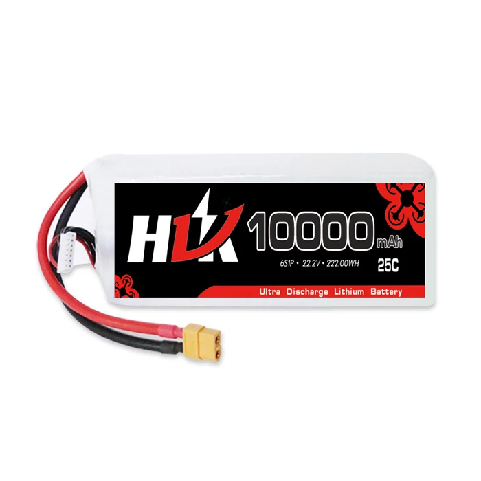 HLK 10000mAh Lipo Батарея 22.2V 6S для съемки дронов