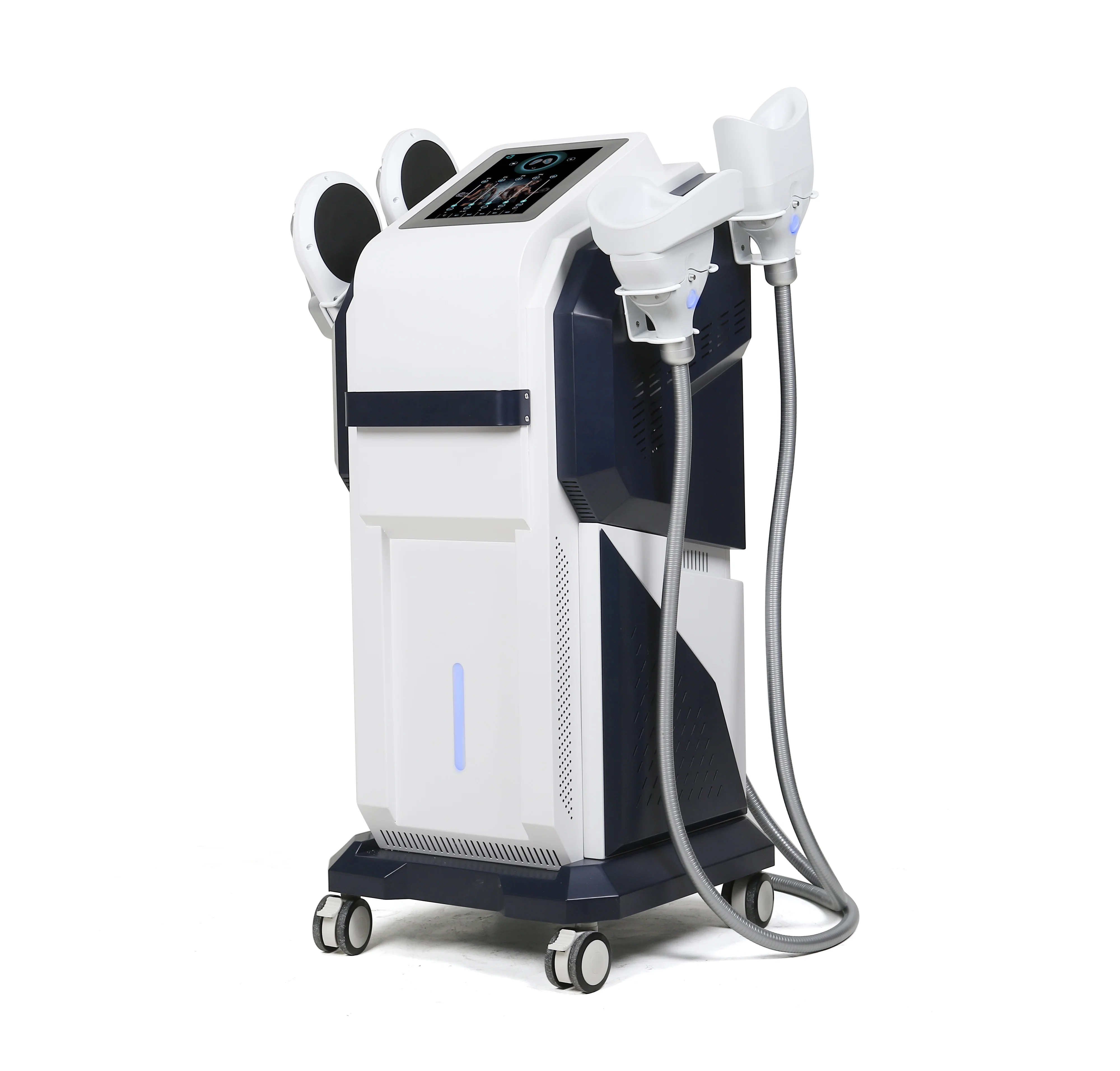 2023 New technology 2 handpieces cryo freezing vaccum emslim neo body contouring beauty equipment