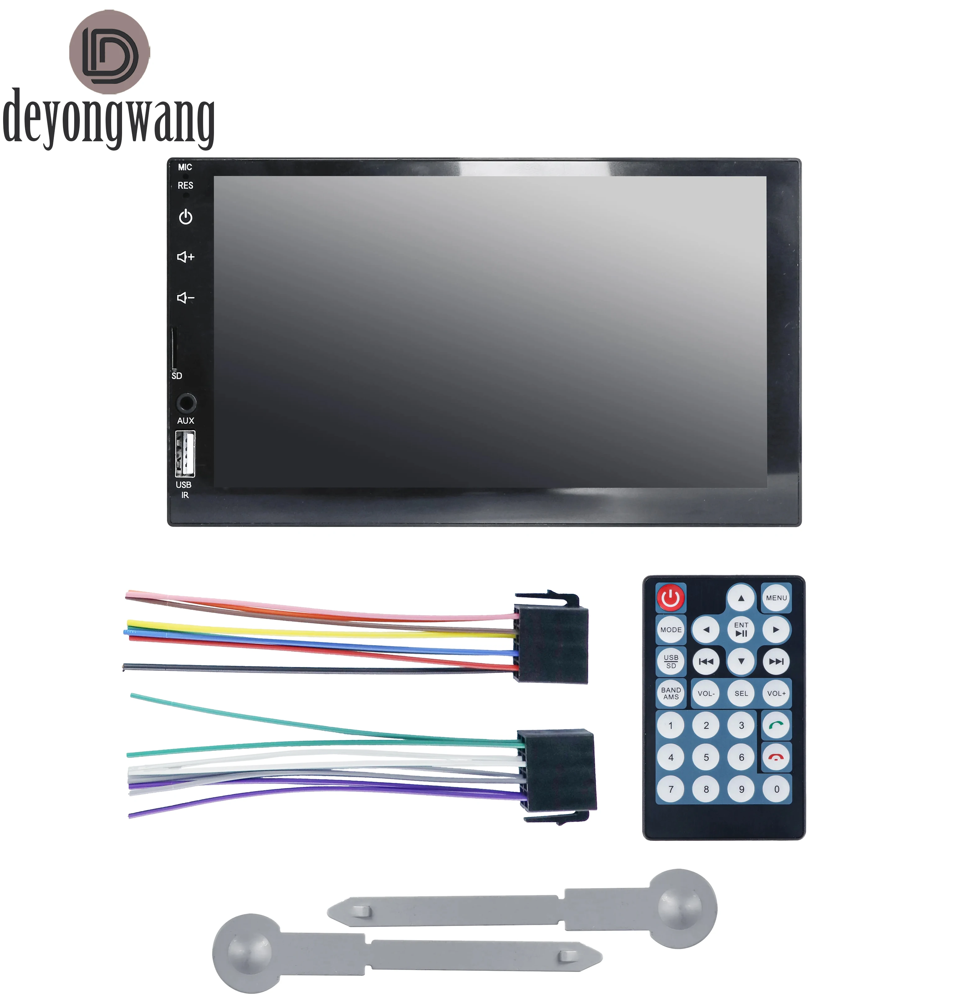 Car Radio Multimedia Video Player 7 Inch Touch Screen Support Fm Usb Aux Car Stereo Radio Double Din Gps System Car Mp5 Player