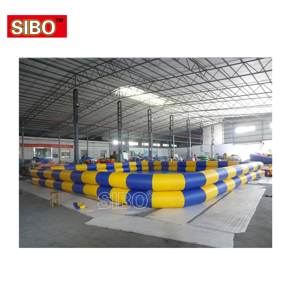 
Factory direct sale large deep water inflatable swimming pool 