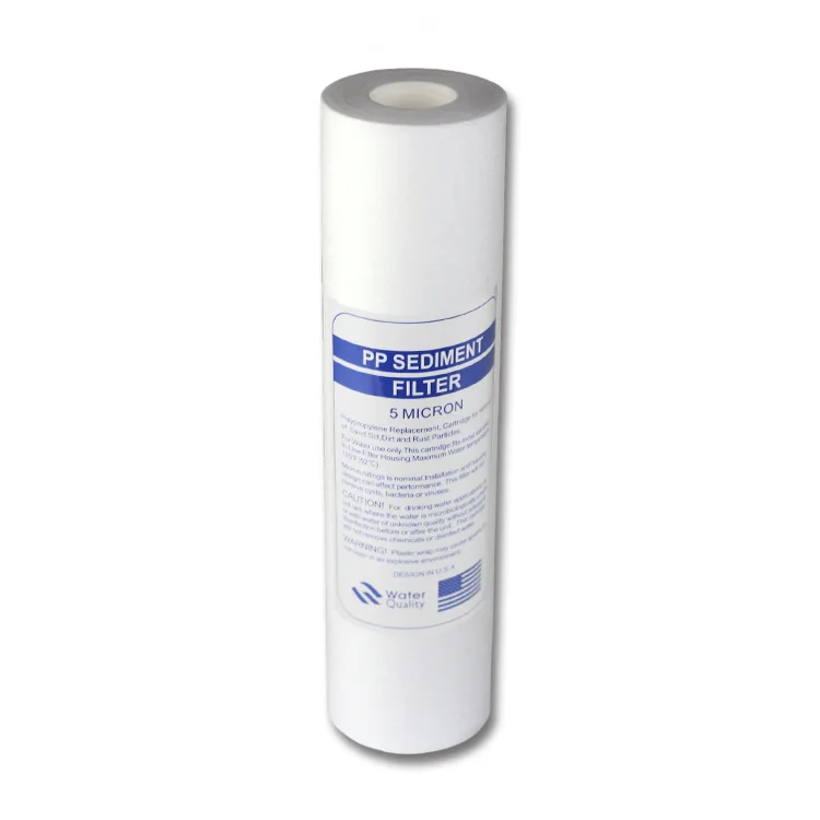 Clean Water Filter 20 Inch Sediment Filter Cartridge Pp Spun Cartridge Water Filter Water Pre-filtration