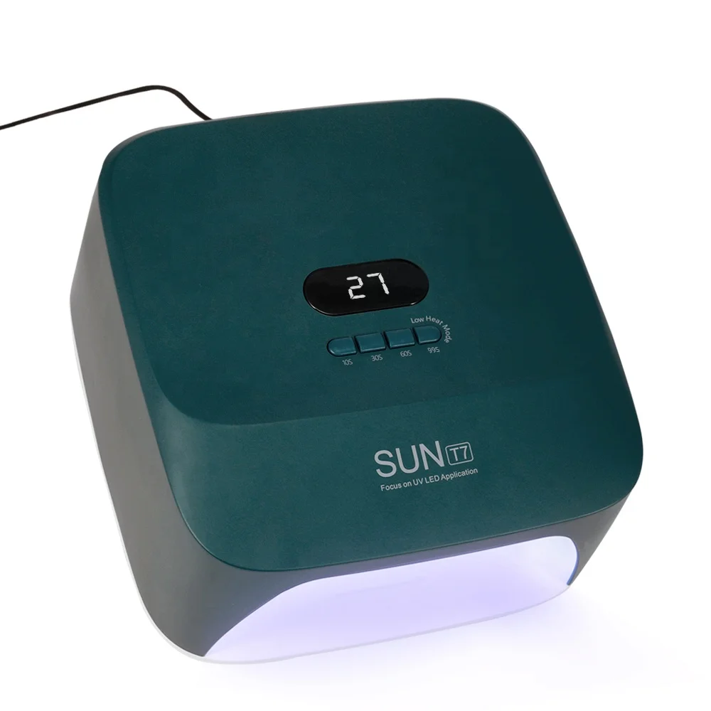 Nail Lamp supplier Newest uv led gel SUN T7  uv led nail lamp for nail salon