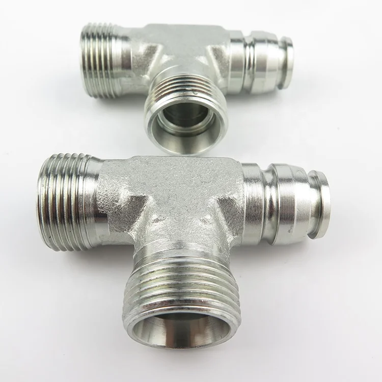 CC CD-W Metric Standard Thread Bite Type Tube Pipe Adapter