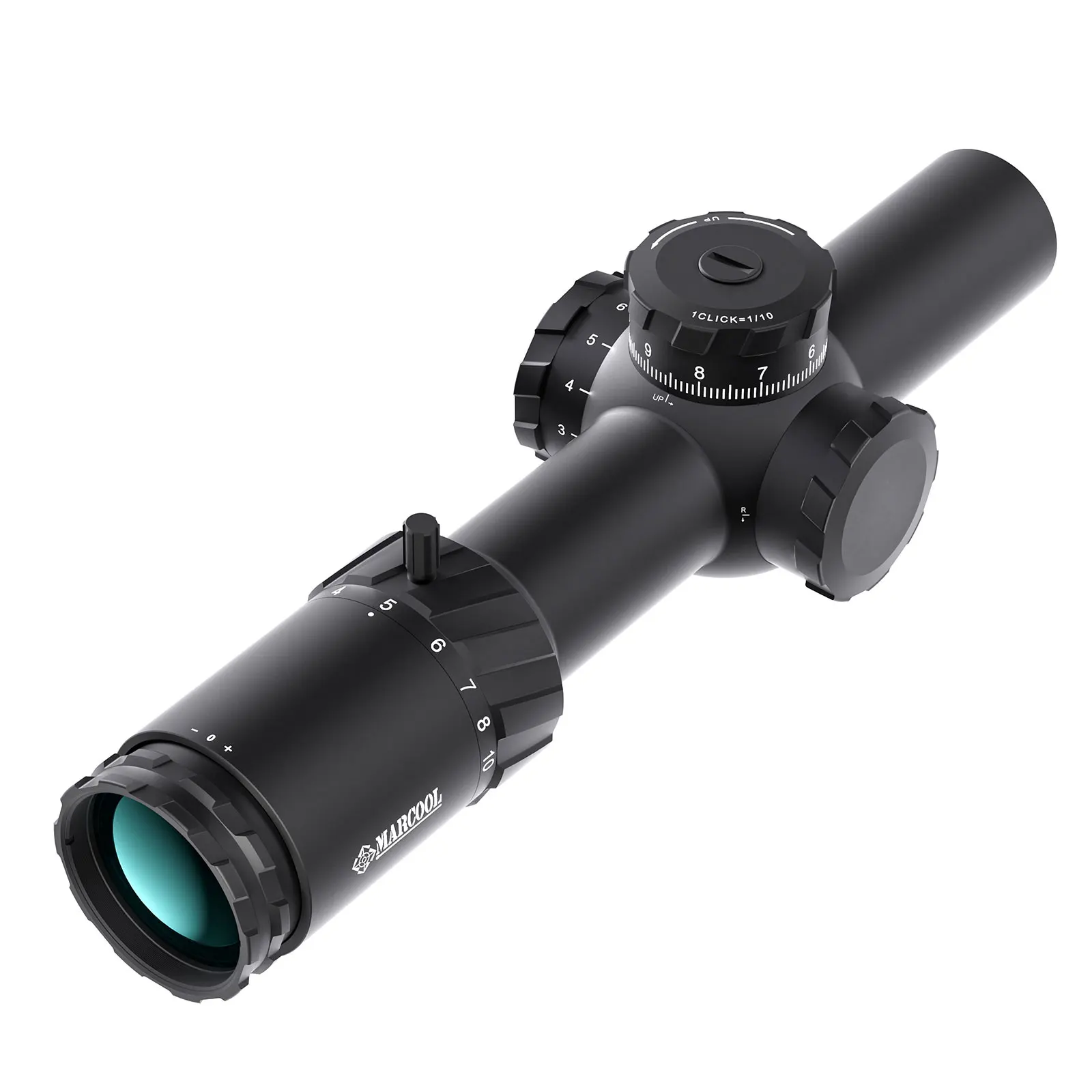 Marcool Stalker 1-10x28  FFP Hunting Tactical Scope 34mm Tube Reticle For Shooting