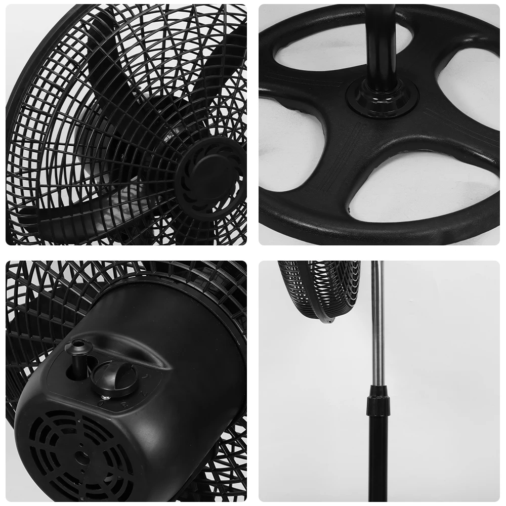 Electric Fan 3 Blades Factory Directly Sell 18 Inch Three Uses Industrial Floor Fan Electric Standing Fan