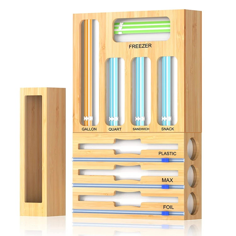 organizador de bolsas ziplock kitchen must haves 2023 organization and storage bag dispenser for plastic bags