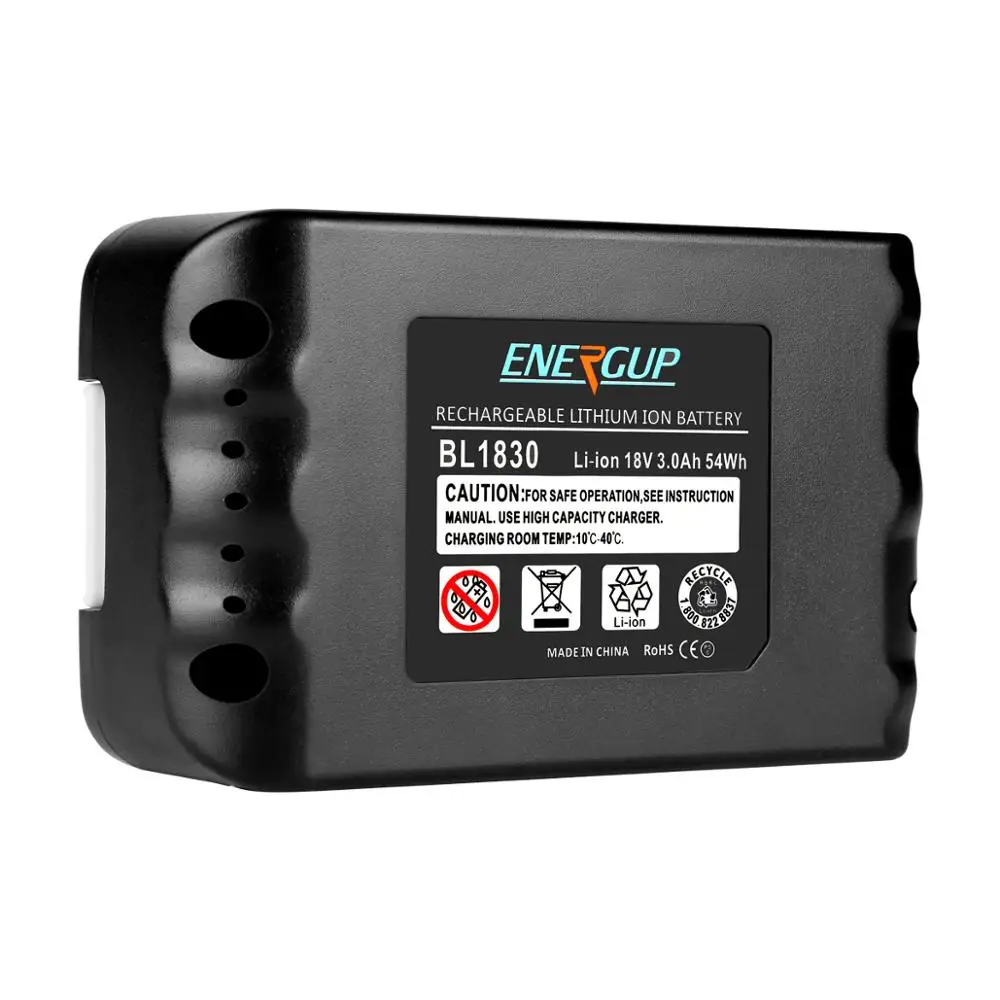 Lithium Ion Replacement 18 Volt Battery BL1830 3Ah 5ah Cordless Drill Power Tool Battery Pack for Makita MSDS case