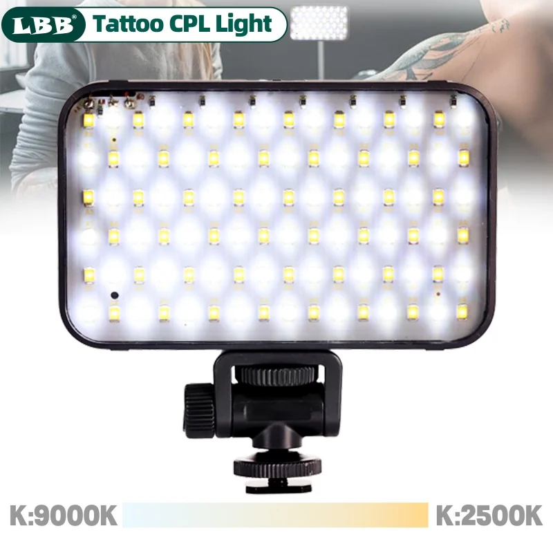 Tattoo Equipment Supplies TikTok Remove Glare LED Tattoo Photography Video Lights Portable Mobile Phone Camera Fill Light CPL