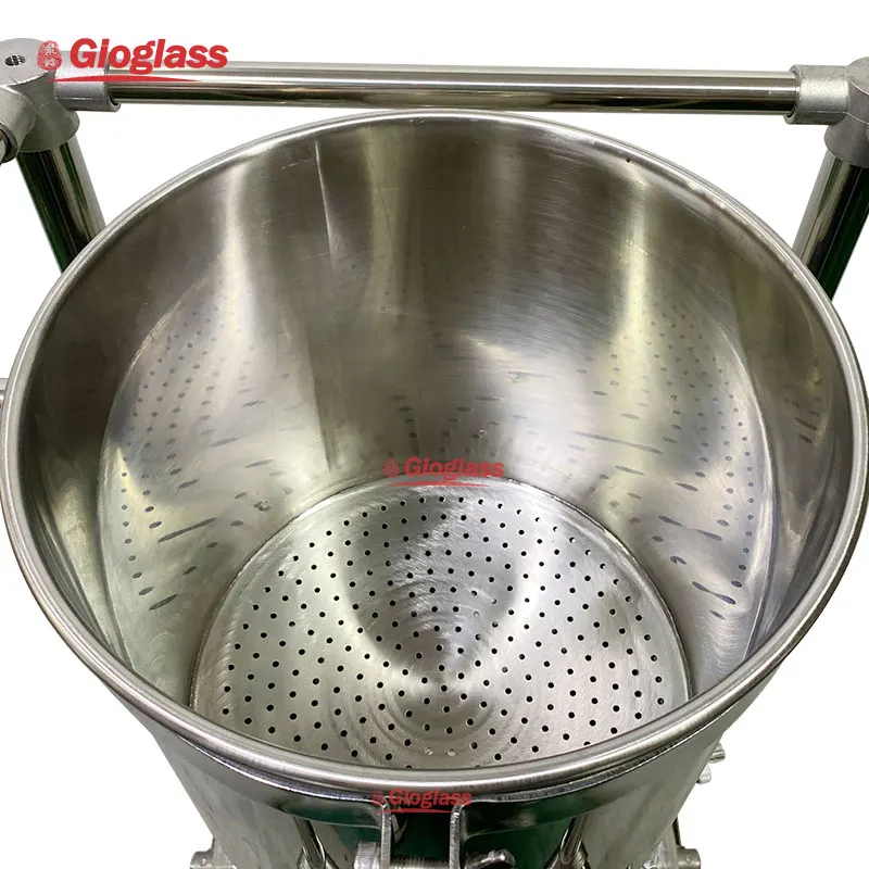 Factory Price Stainless Steel 10l 20l 30l 50l 100l Laboratory Nutsche Vacuum Filter For Solution Soild Separation