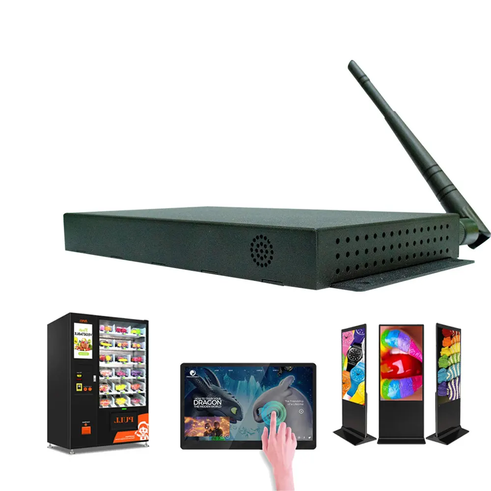 Android Digital Signage Media Box 2K 4K Commercial Display for 7/24 Hours for Digital Signage Advertising