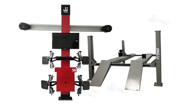 tire changer combo car garage equipment 3D car wheel alignment one station auto service machine and tools