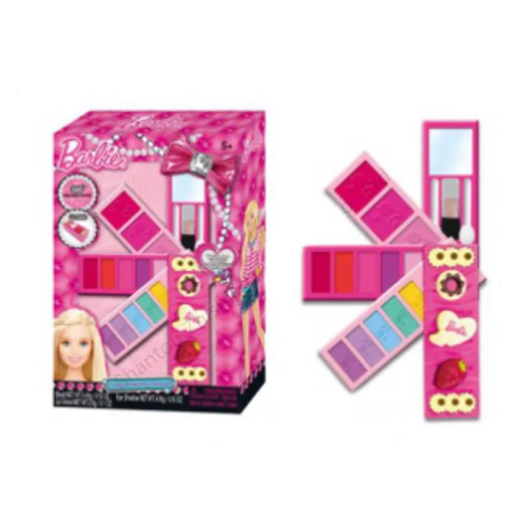 
2020 Little Girls Cosmetic Set Real Children Toys Fashion Makeup Kit for Kids 