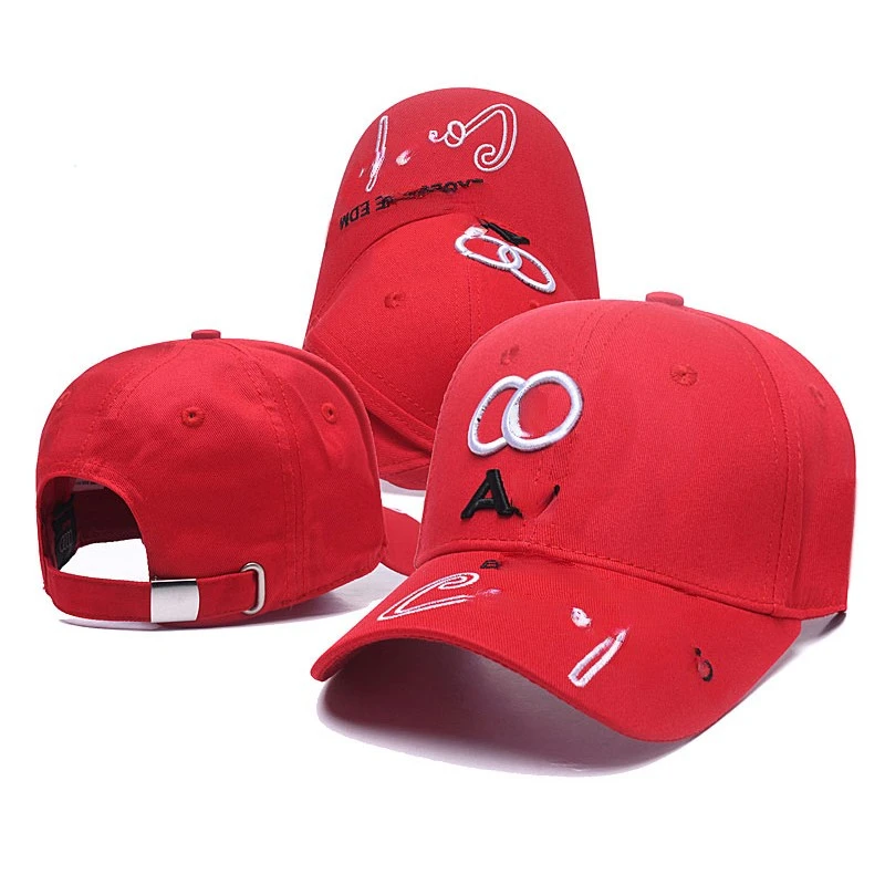 Custom Logo Wholesale 6 Panel New Sports Unisex Plain Embroidered Adjustable Car Baseball Fitted Caps