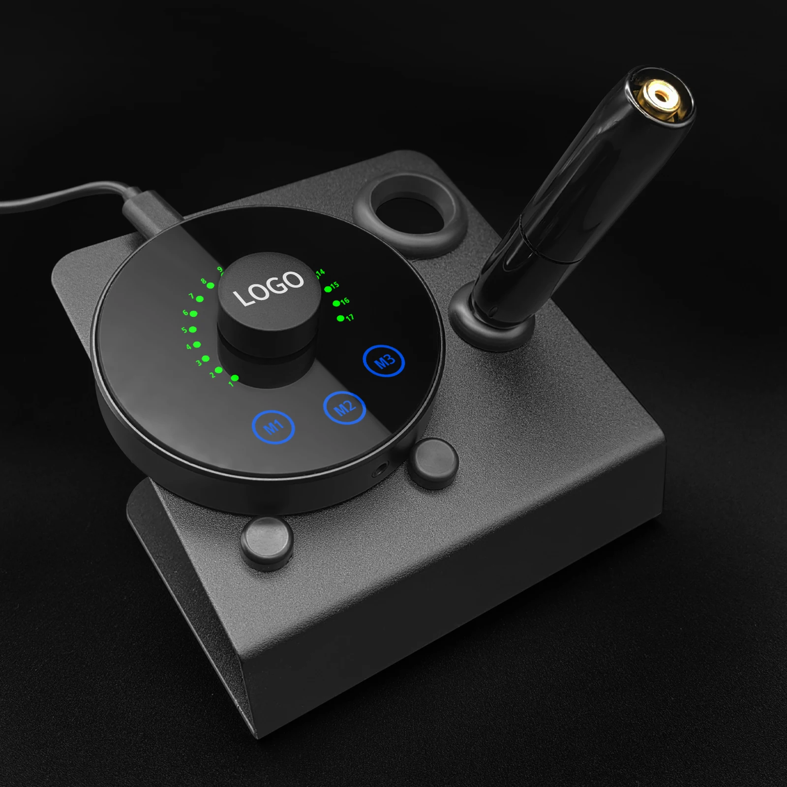 Private logo Mini Elf PMU Machine 2.5mm Strokes Length Smart Display Powerful Motor+Tattoo Gun For Lip blushing flutter brows