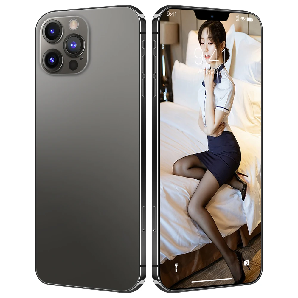 Мобильный телефон 5G 5600 мАч мобильный большой емкости с сеткой ОЗУ 16 ГБ + 512 аккумулятором 24 Мп 48 МП 5800 мач Android 10 0