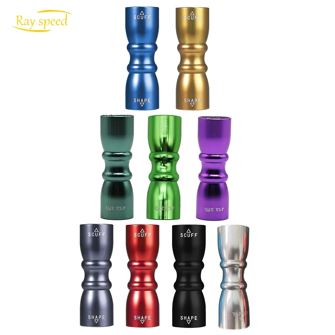 Rayspeed  3-in-1 Snooker Pool Cue Tips Cue Tip Stick Shaper Billiard Pool Cue Accessories Tool Scuffer/Aerator Read