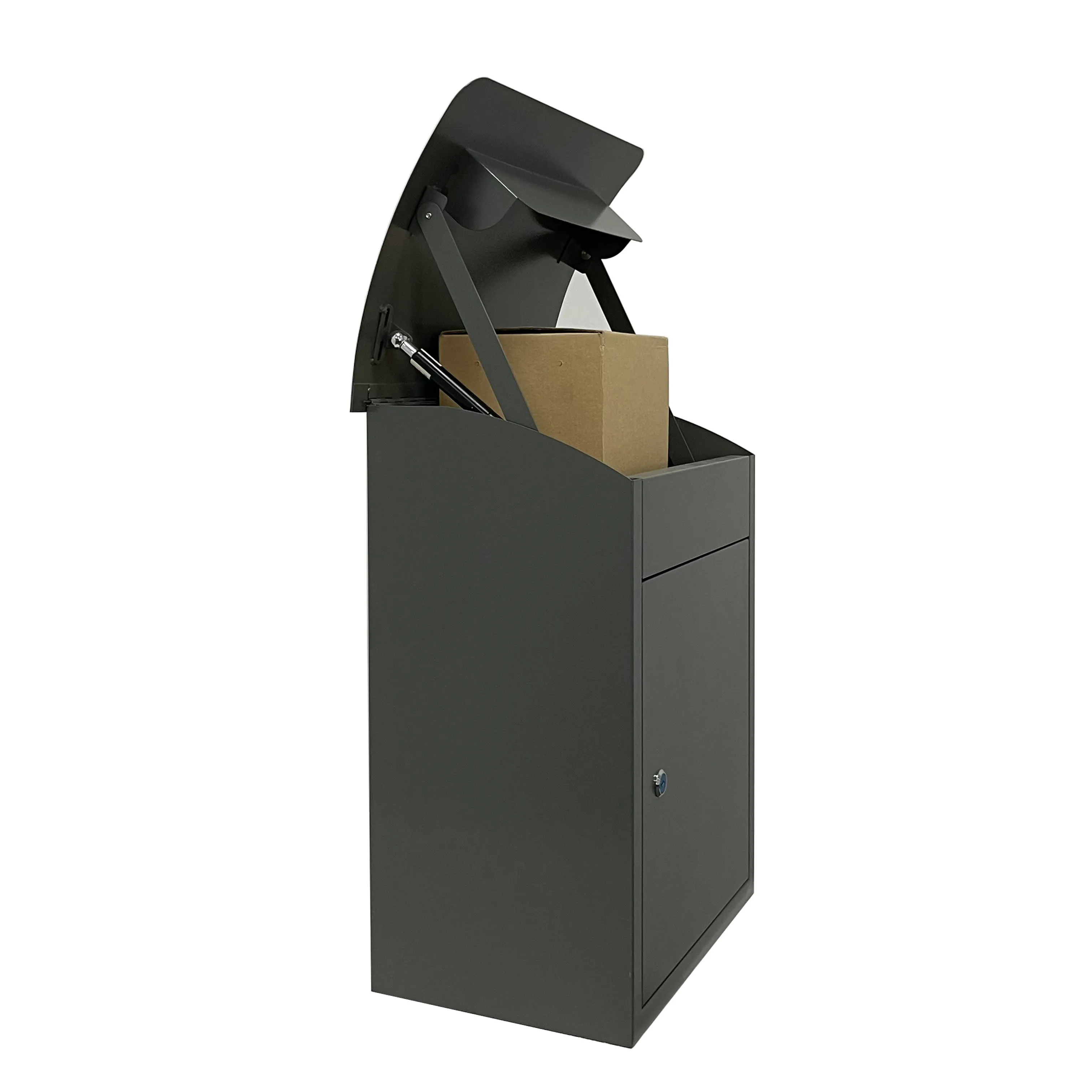 Private Delivery Mailboxes For Package Standing Metal Parcel Drop Box Letterbox