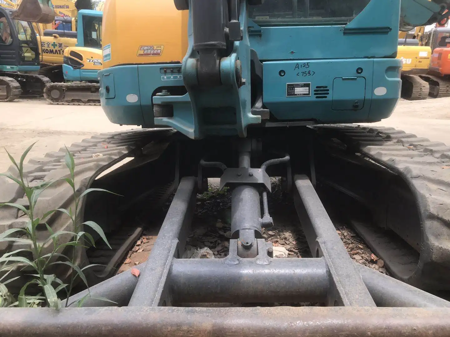 Second hand excavator Kubota KX155 5.5 ton