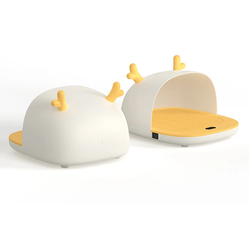 Portable cute small reusable winter graphene infrared heat electric foot warmer