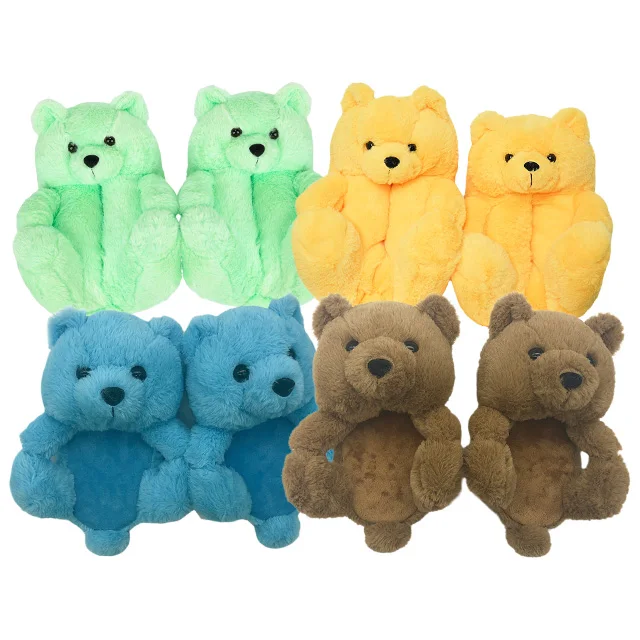 Зимние мужские домашние тапочки забавные хлопковые для хлеба обувь отеля