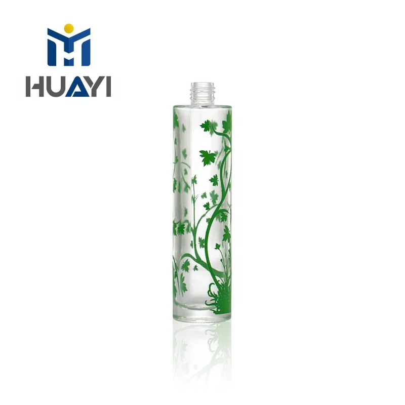 HUAYI Fashion Hot Sale 20 ml 30 ml 50 ml screw spray glass perfume bottle