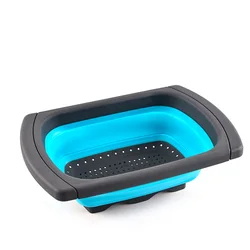 Дуршлаг, ситечко на раковину, дуршлаги для овощей и фруктов, ситечки с выдвижными ручками для кухни