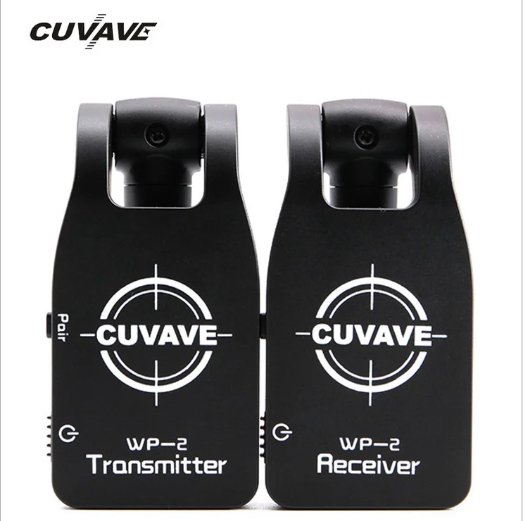  CUVAVE WP-2 усовершенствованная 2 4G гитарная Беспроводная система передатчик и приемник для электрической гитары Бас Скрипка замены