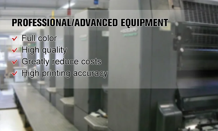 promotional 4 color playing cards