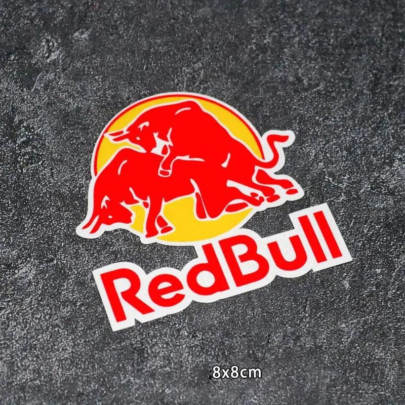 JPS OEM Autocollants De Voiture Bullfighting Red Cool Decorative Car Sticker