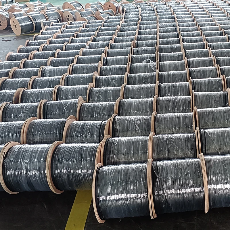 Self-supported Indoor Outdoor Optical Fiber Optic Cable Customized 1 2 4 Core G657A1 Fibre Drop Cable FTTH Communication Cables