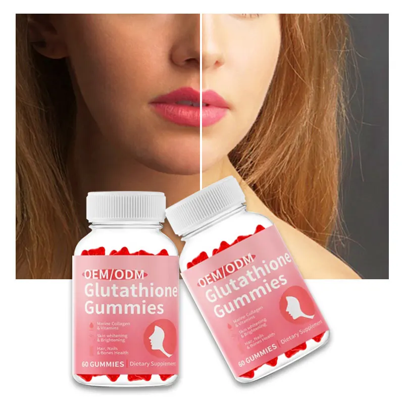 Skin Whitening Soft Candy Special Label Natural Glowing Pill Skin Supplement Anti Aging Whitening Soft Candy