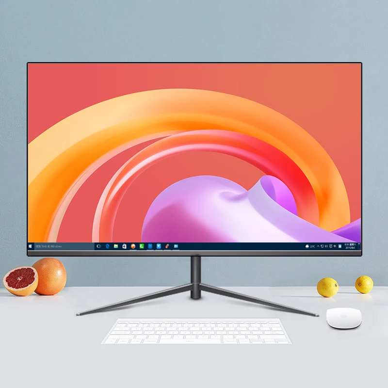 Hardware Monoblock All in one PC Core i3 i5 i7 i9 21.5 23.8 Inch DDR4 Ram Gaming Office all-in-one Computer