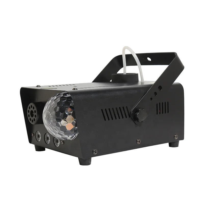 New Design DJ Party Led 500W RGB LED Fog Machine Mini Magic Ball 3in1 With Remote Control