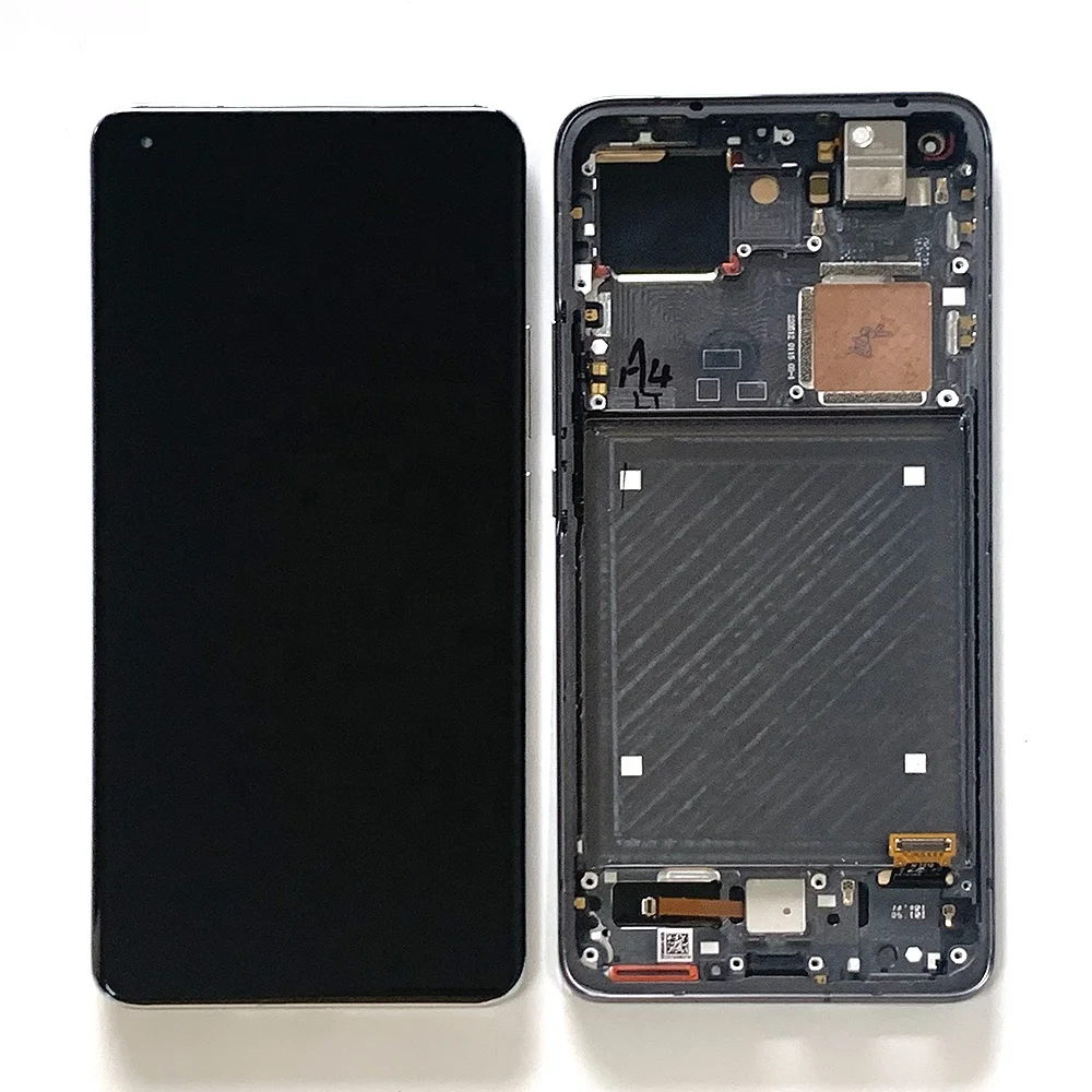 Original AMOLED LCD For Xiaomi Mi 11 Ultra Screen Replacement M2102K1C Display Touch Panel Digitizer For Xiaomi Mi 11 Pro Frame