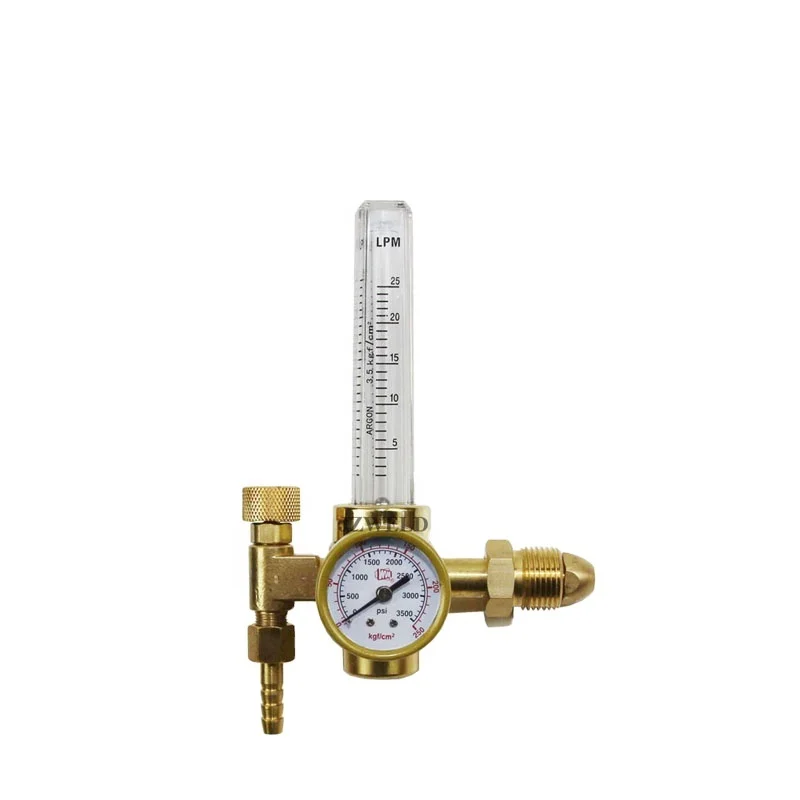 WIM Argon Flowmeter Regulator With Gauge