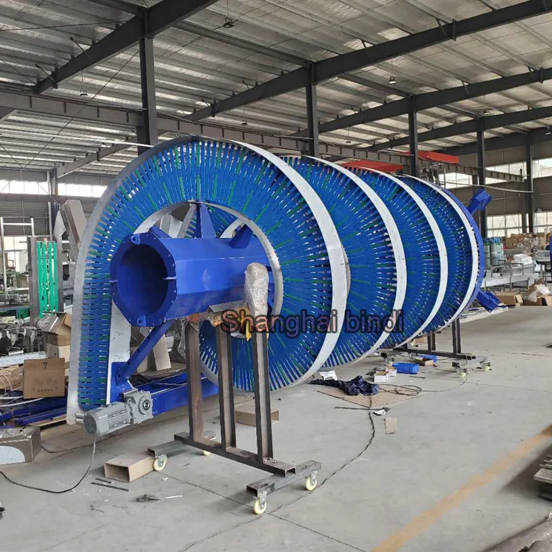 High Grade Stainless Steel Screw Elevator Conveyor For Packaging