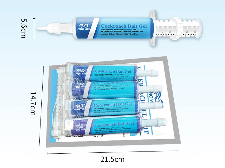 household home kitchen office cockroach killer gel  Cockroach Eliminator syringe ants cockroaches trap gel bait