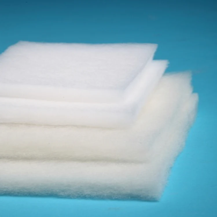 
Factory customized recycled environmental polyester thermal bonded wadding 