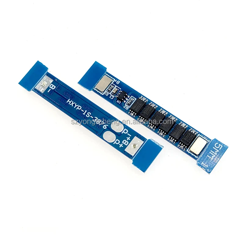 1S 3.7V 4.5A 6A 9A li-ion BMS pcm battery protection board for  4.2V 18650 lithium ion li battery