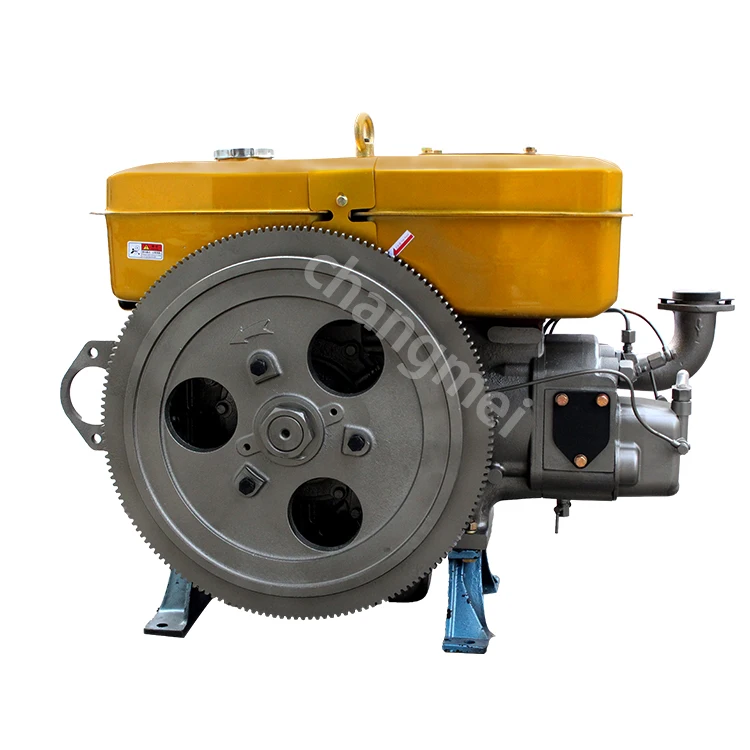 Changmei ZS1130 marine diesel engine 32hp Water-cooled electric start four stroke single cylinder diesel engine