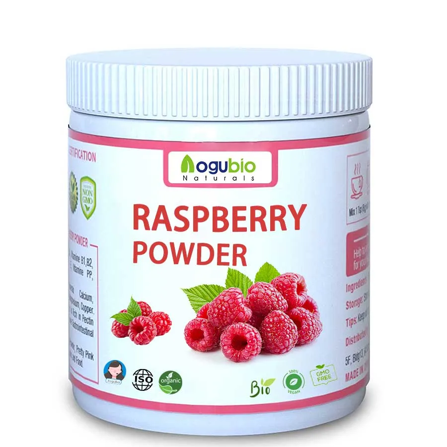 Private Label Freeze-Dried Raspberry Powder Water Soluble Freeze-Dried Raspberry Powder